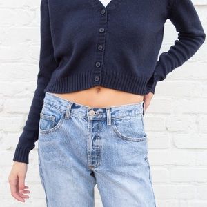 Navy Brandy Melville Cardigan